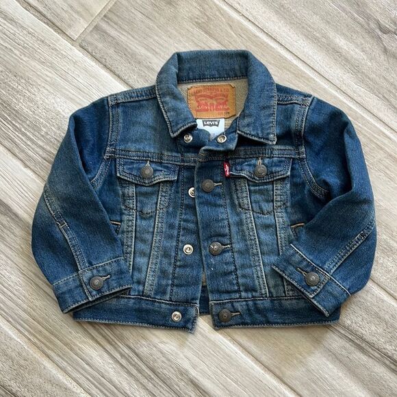 Levi's Other - Levi Strauss Distressed Jacket, Size 12 month Boy Liam